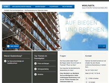 Tablet Screenshot of peterwohlfarth.de